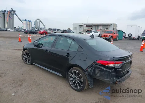 2020 Toyota Corolla Se from USA, damaged, VIN 5YFS4RCE1LP043815